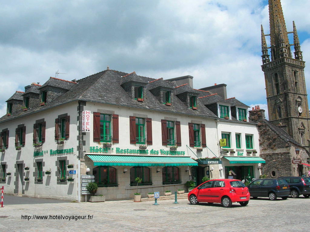 Hotel Les Voyageurs Sizun Esterno foto